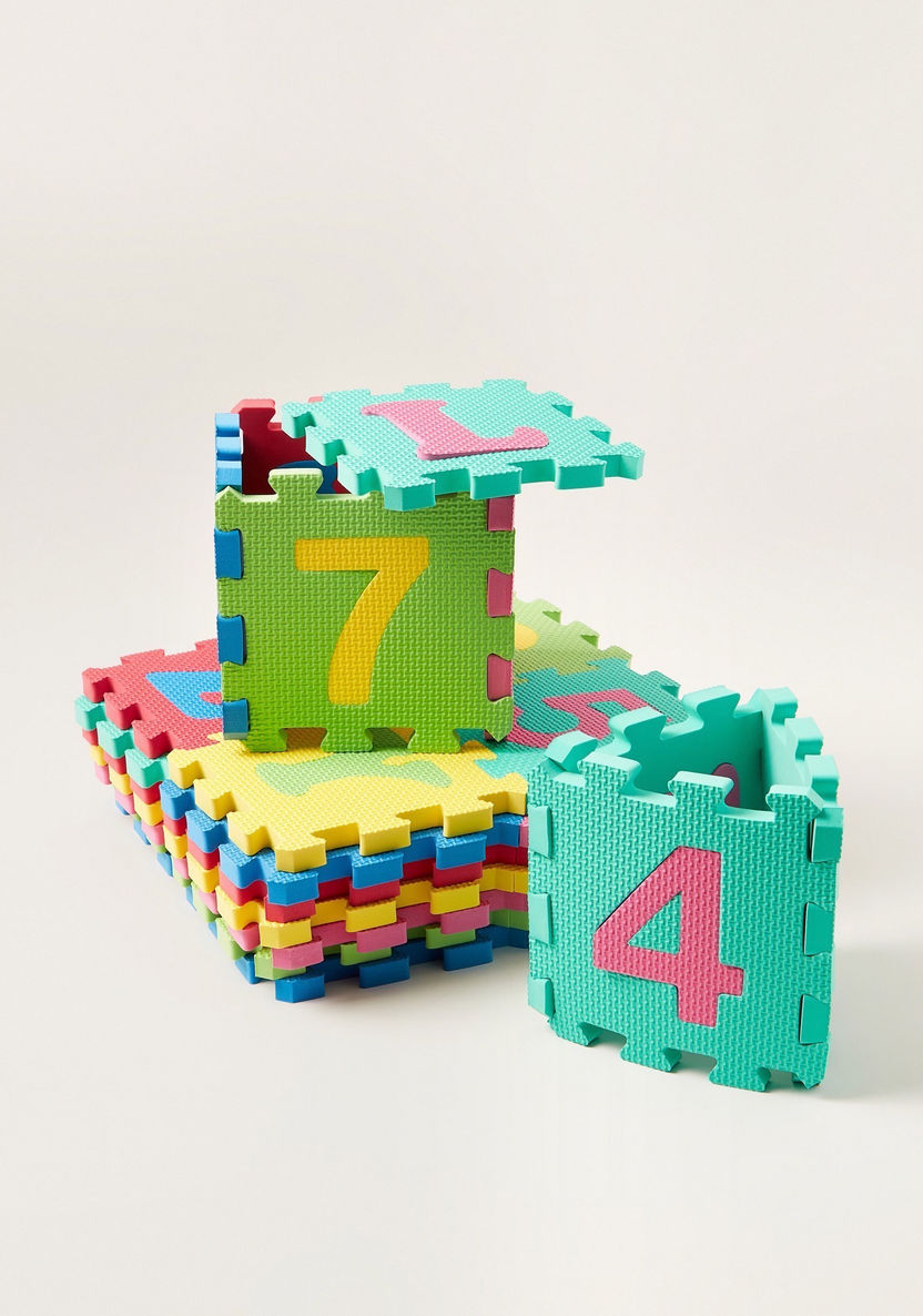 Juniors 36-Pieces Alphabet and Number Puzzle Mat-Infant Activity-image-0