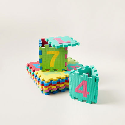 Juniors 36-Pieces Alphabet and Number Puzzle Mat