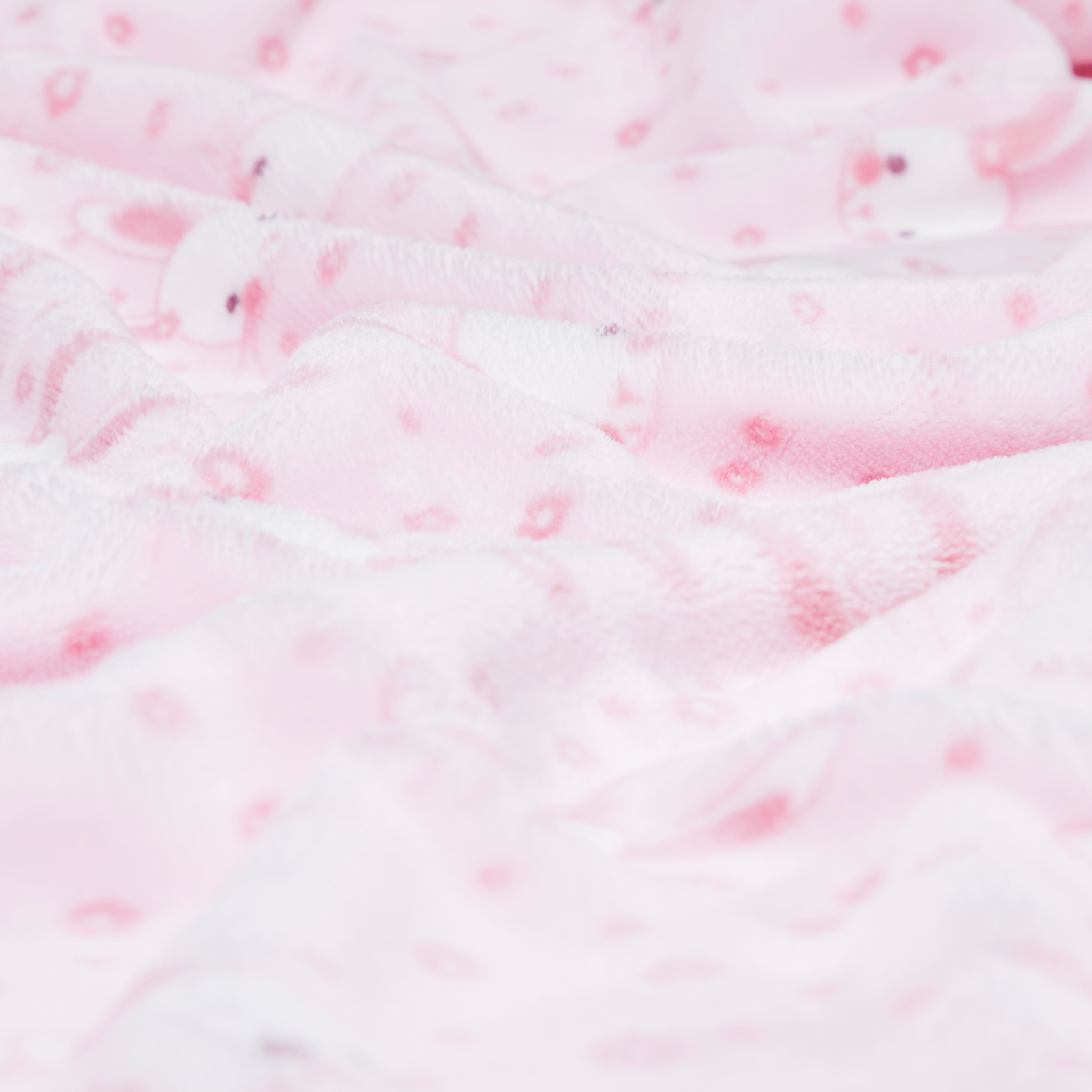 Juniors Rabbit Print Blanket - 76x100 cms-baby-nursery-blanketsandswaddles-blanketsandquilts-image-2