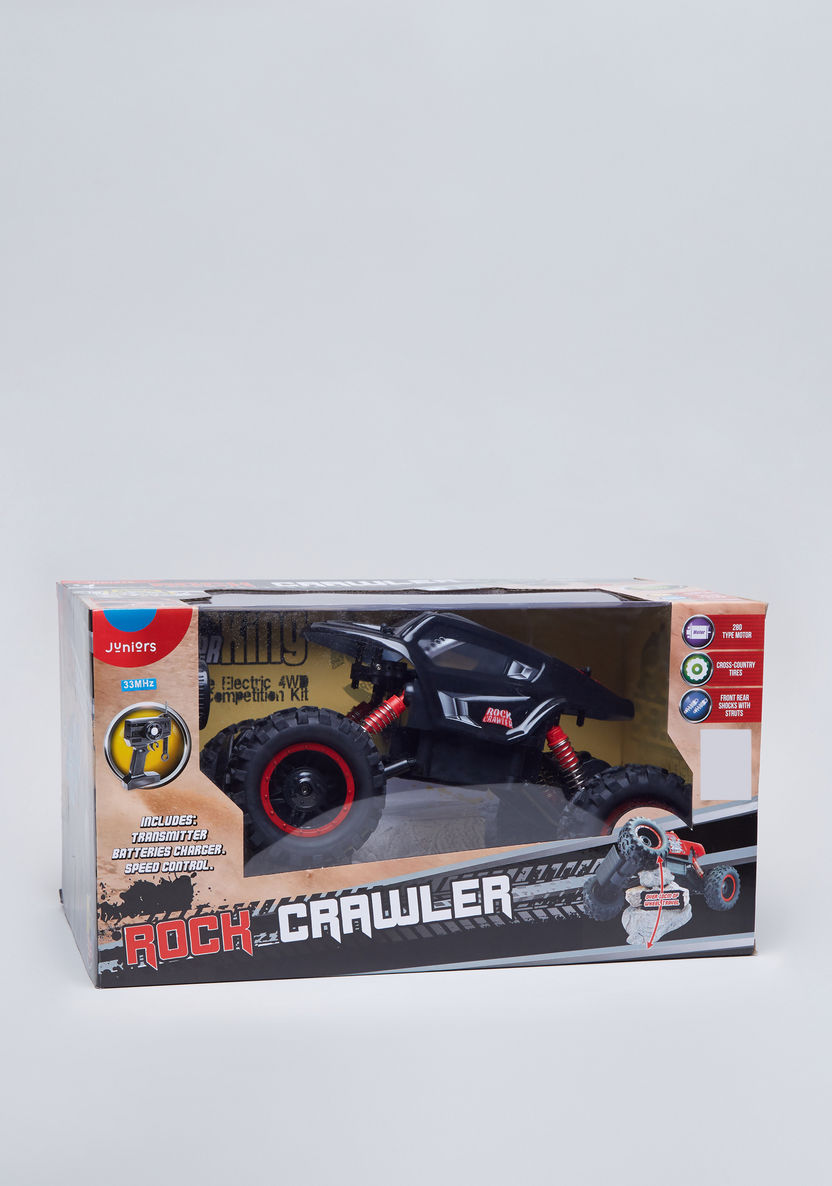 Juniors 1:12 Rock Crawler King Remote Controlled Toy Car-Remote Controlled Cars-image-0