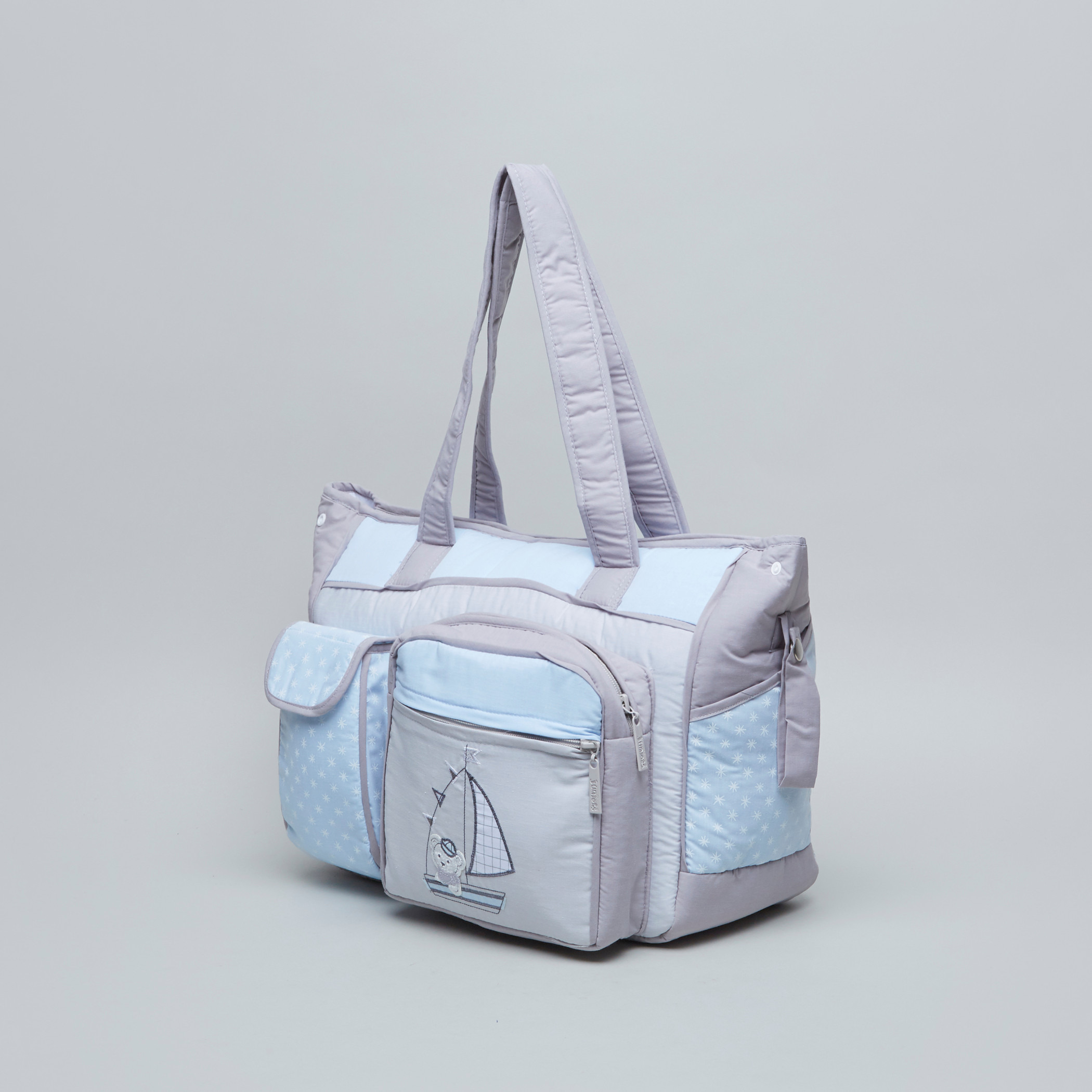 حقيبة الحفاضات بطبعات دب من جونيور.-baby-gear-diaperbags-image-2