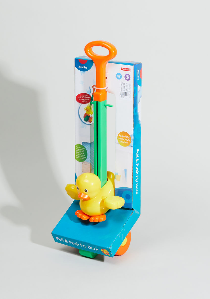 Juniors Push and Pull Fly Duck Toy-Baby and Preschool-image-0