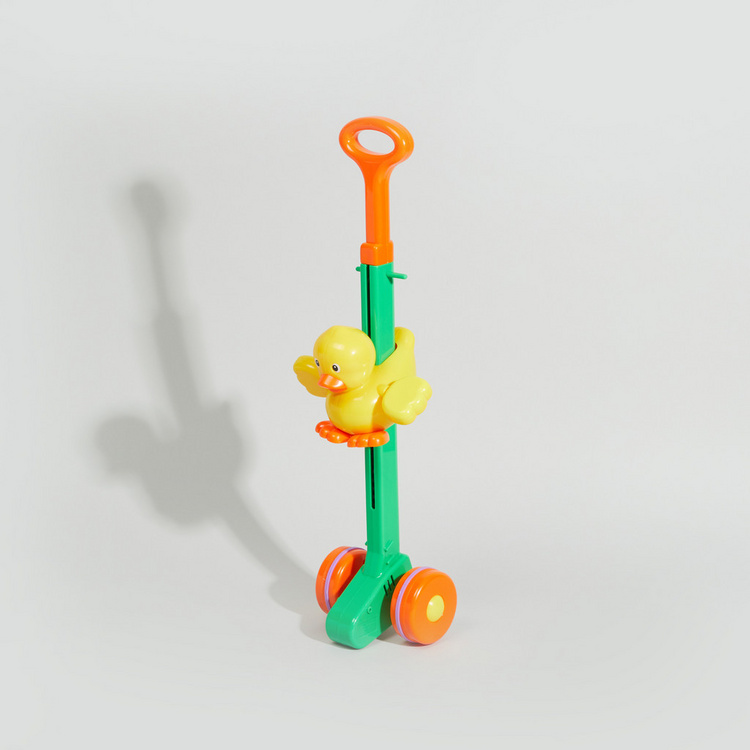 Juniors Push and Pull Fly Duck Toy