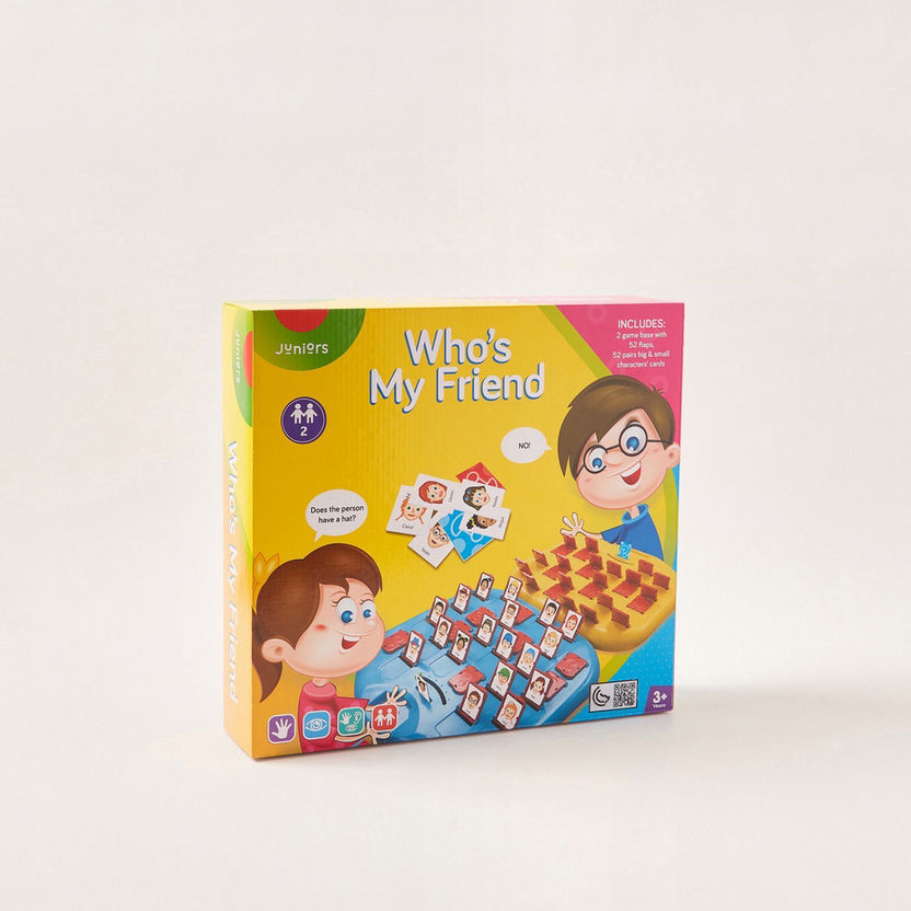 Juniors Who's My Friend Board Game-Blocks%2C Puzzles and Board Games-image-4
