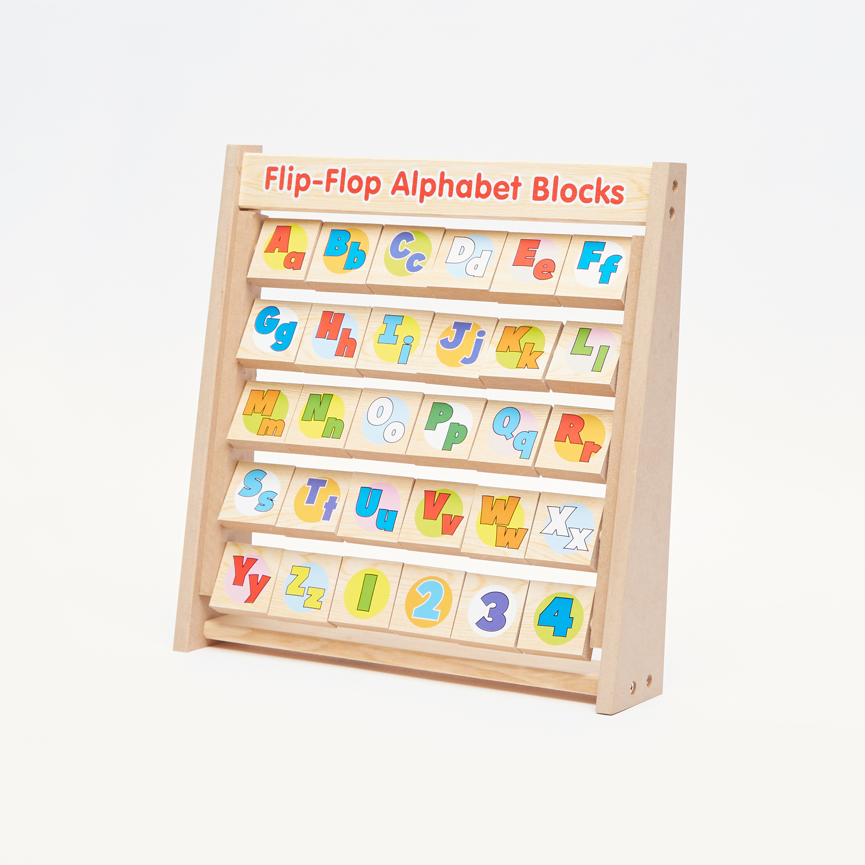 flip flop alphabet blocks