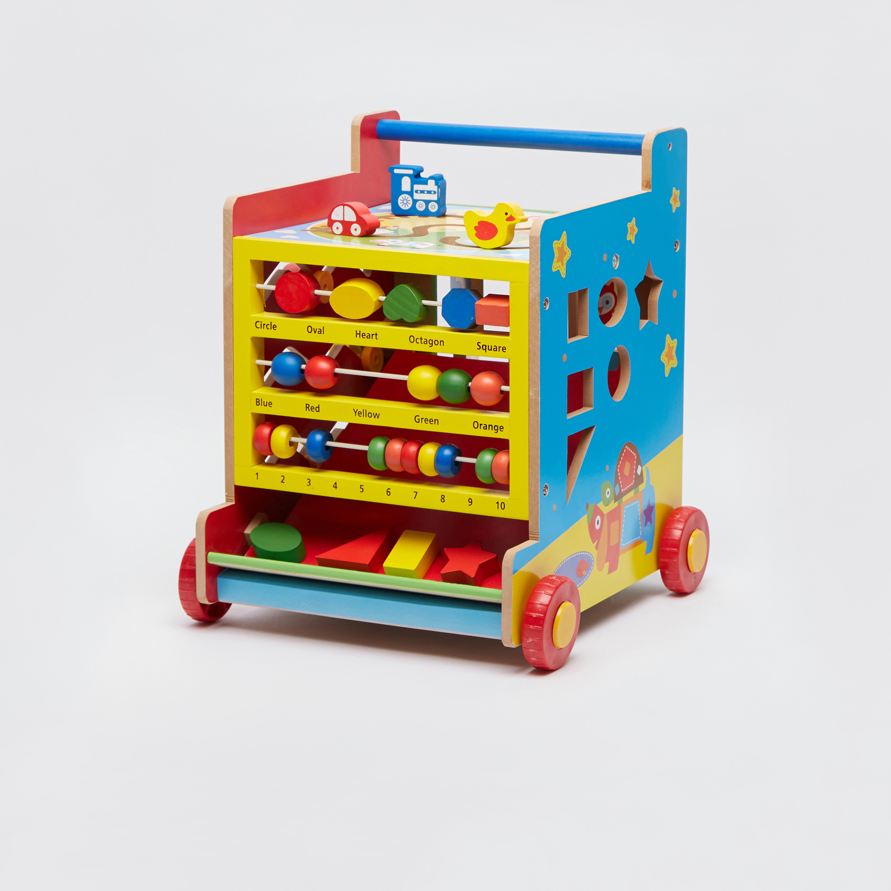 8 in 1 activity learning sales cart