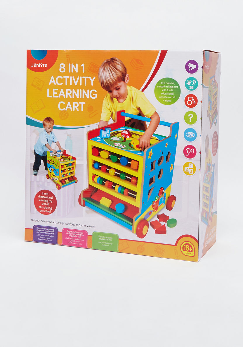 Juniors 8-in-1 Activity Learning Cart-Baby and Preschool-image-3