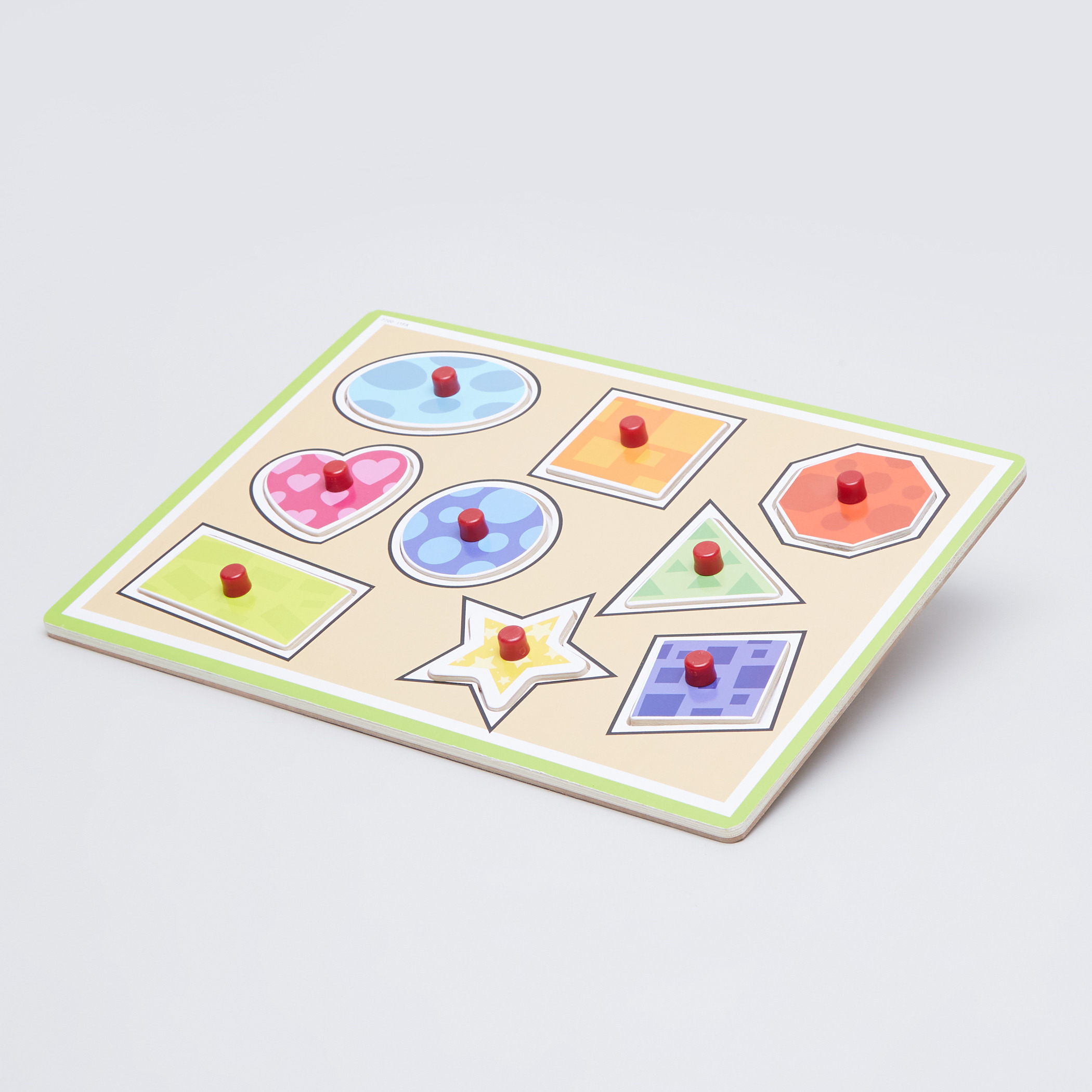 Juniors Shape Wooden Puzzle-toys-babyandtoddlertoys-learningtoys-image-1