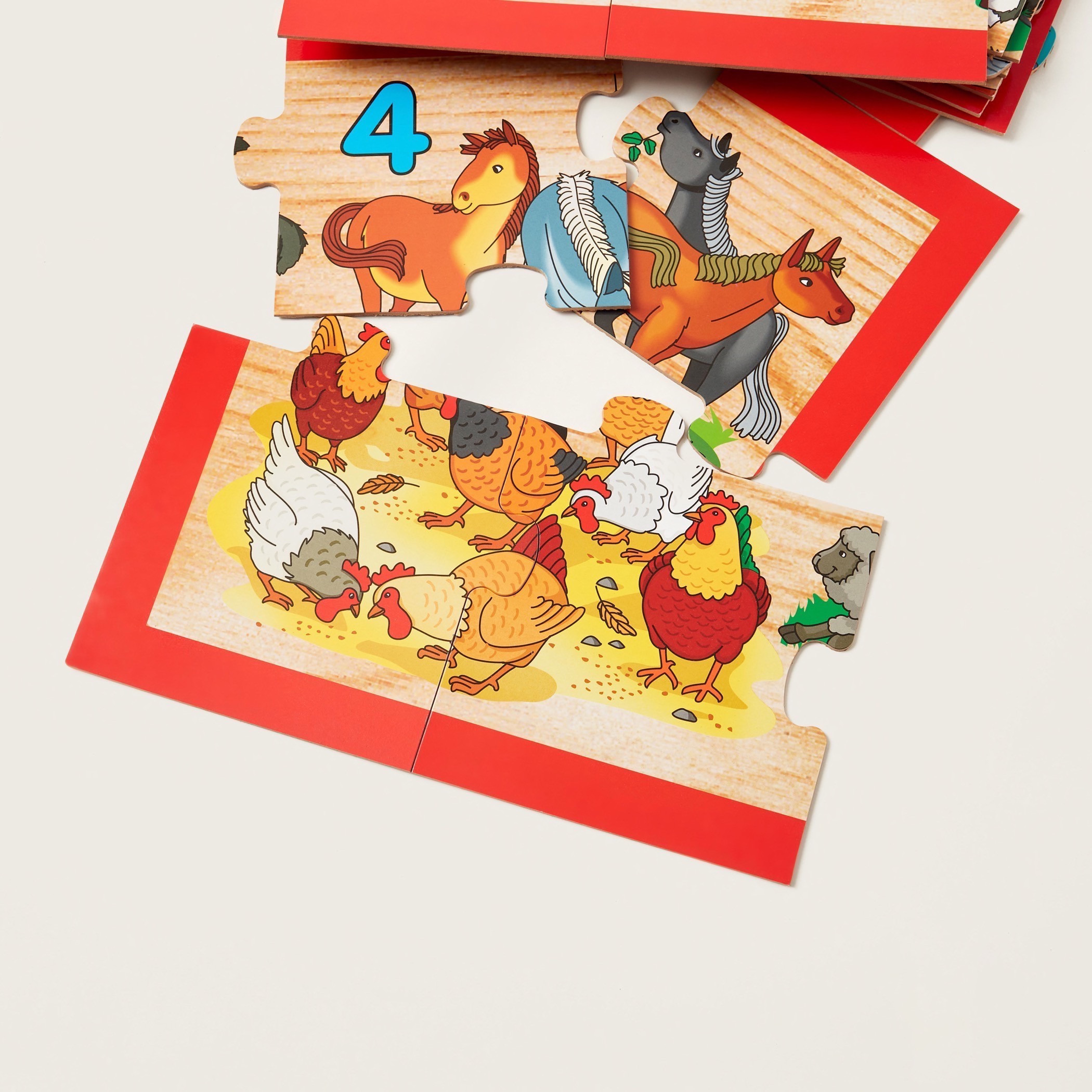 Juniors Number Wooden Floor Puzzle Set-toys-indoortoys-puzzles-image-2