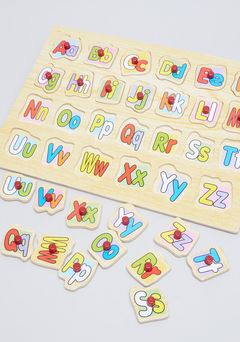 Juniors Printed English Alphabet Puzzle-Gifts-image-1