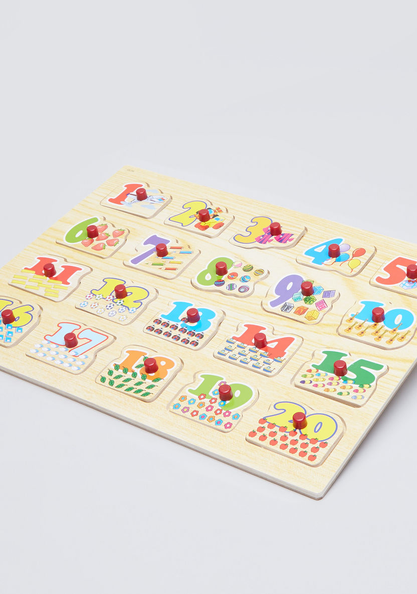 Juniors Number Puzzle Board-Baby and Preschool-image-0