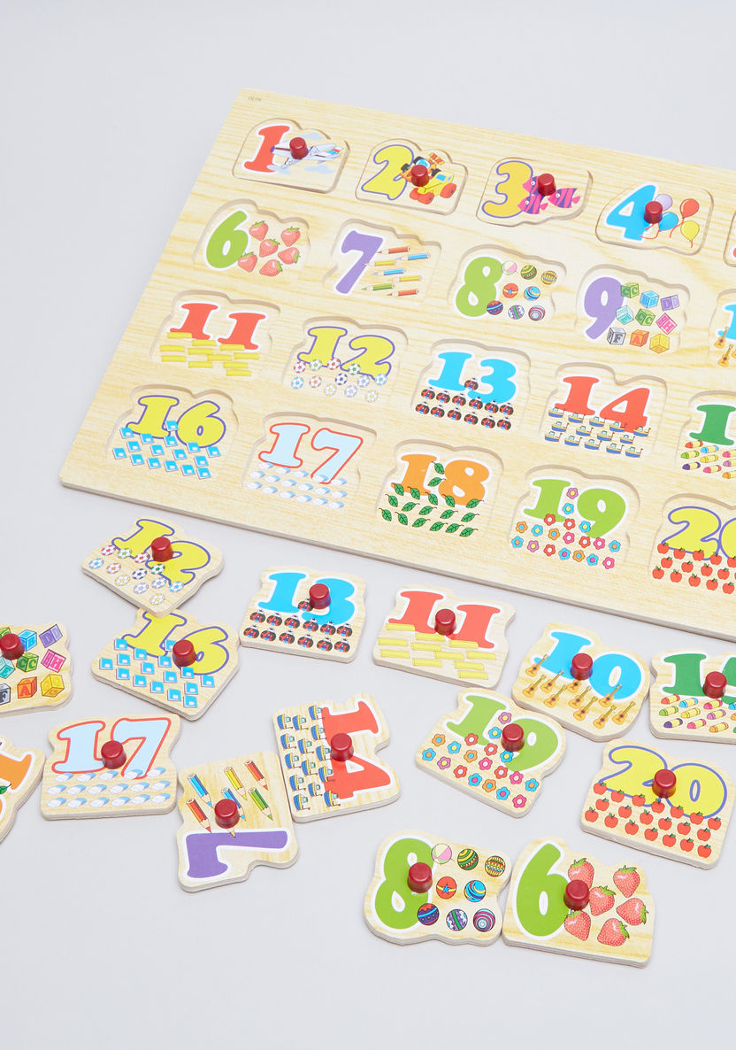 Juniors Number Puzzle Board-Baby and Preschool-image-1