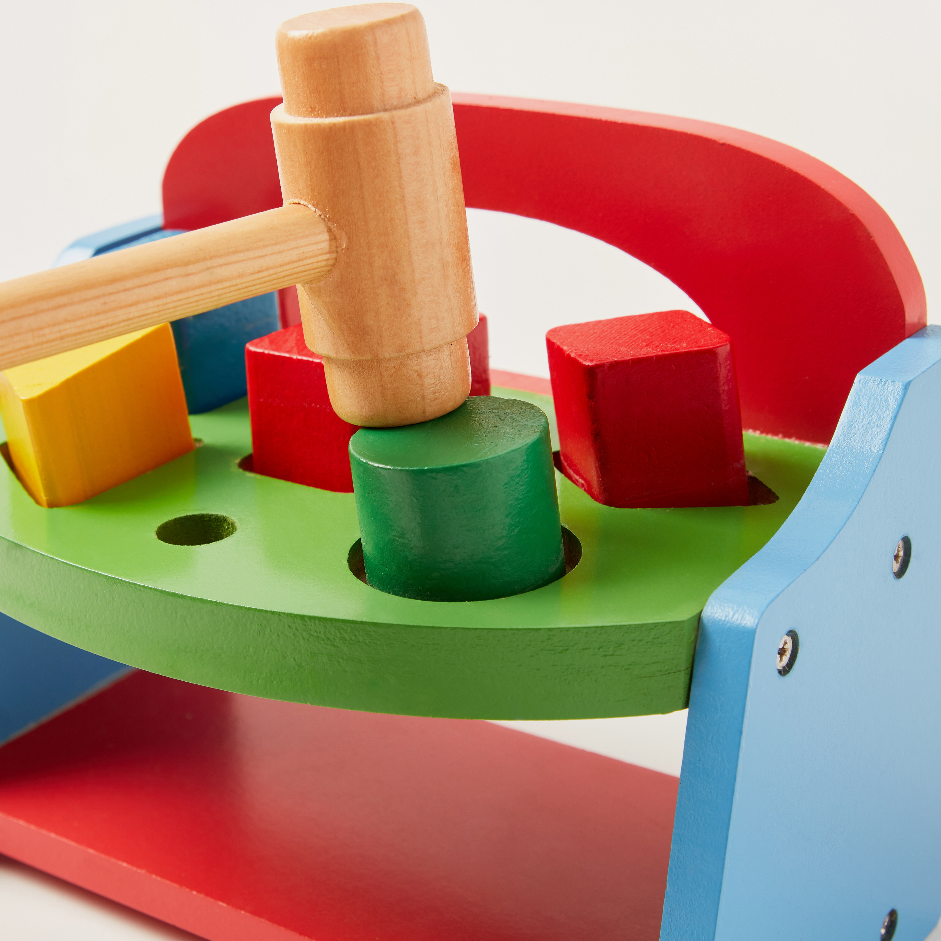 Juniors My First Wooden Pounding Bench-toys-babyandtoddlertoys-learningtoys-image-3