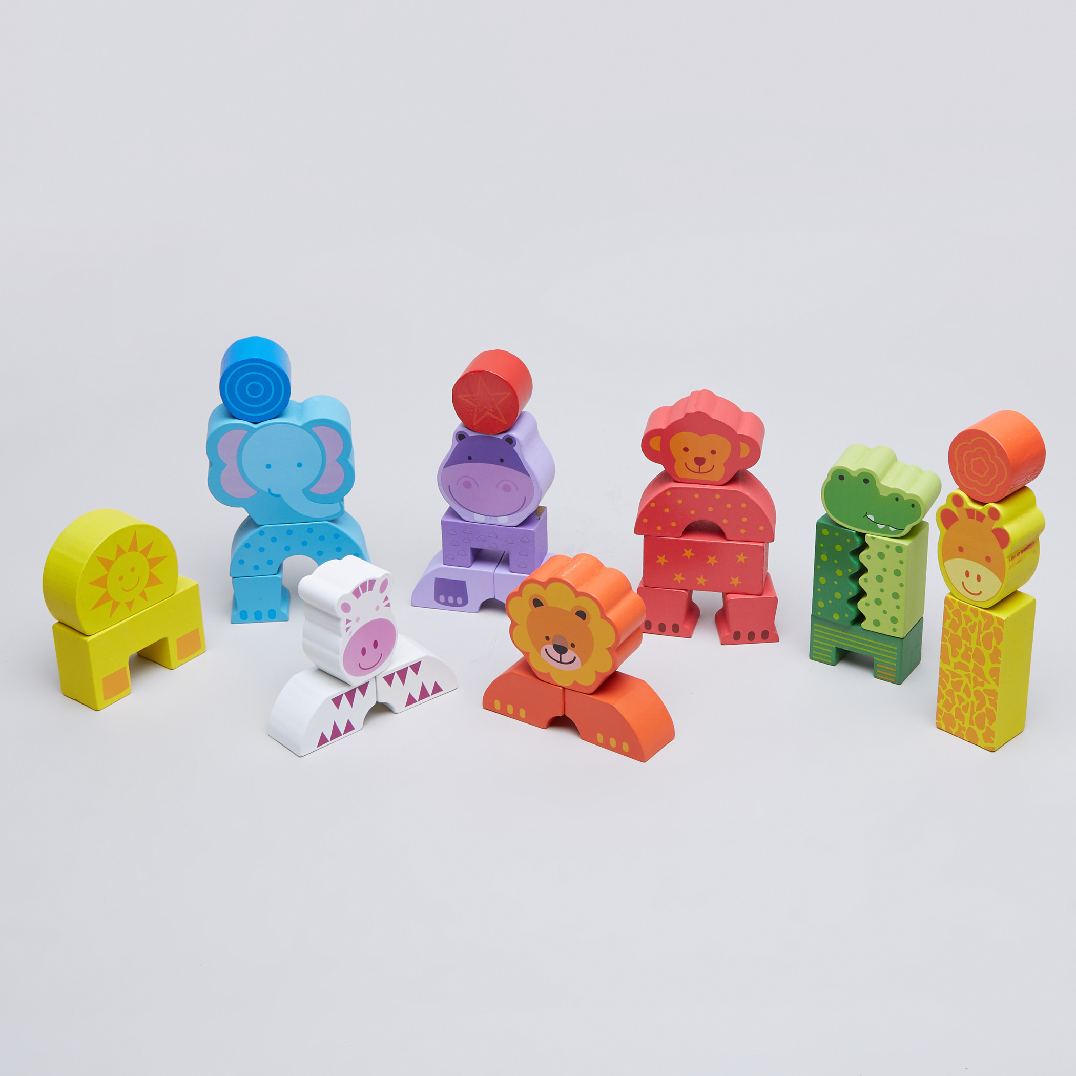 Juniors My First Wild Animal 30-Piece Blocks Playset-toys-babyandtoddlertoys-learningtoys-image-2