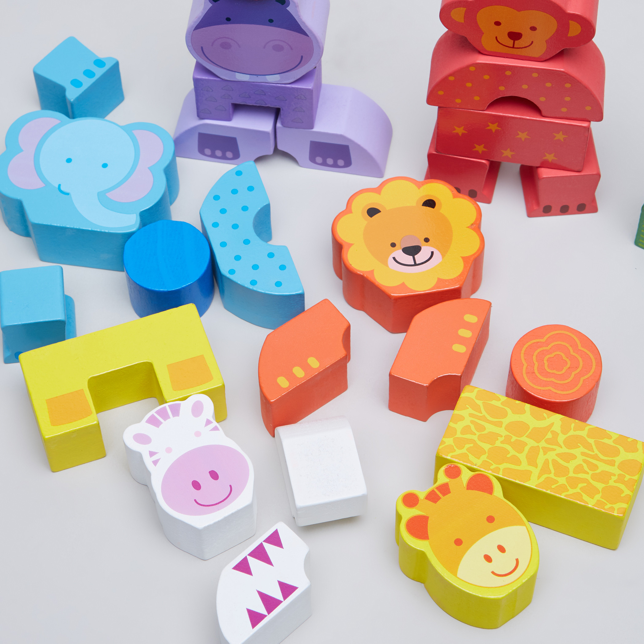 Juniors My First Wild Animal 30-Piece Blocks Playset-toys-babyandtoddlertoys-learningtoys-image-3
