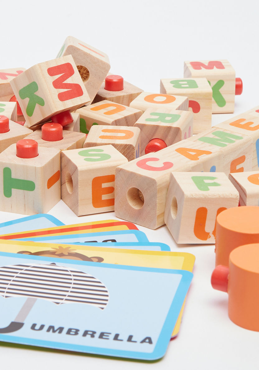 Juniors Spelling Blocks-Blocks%2C Puzzles and Board Games-image-2