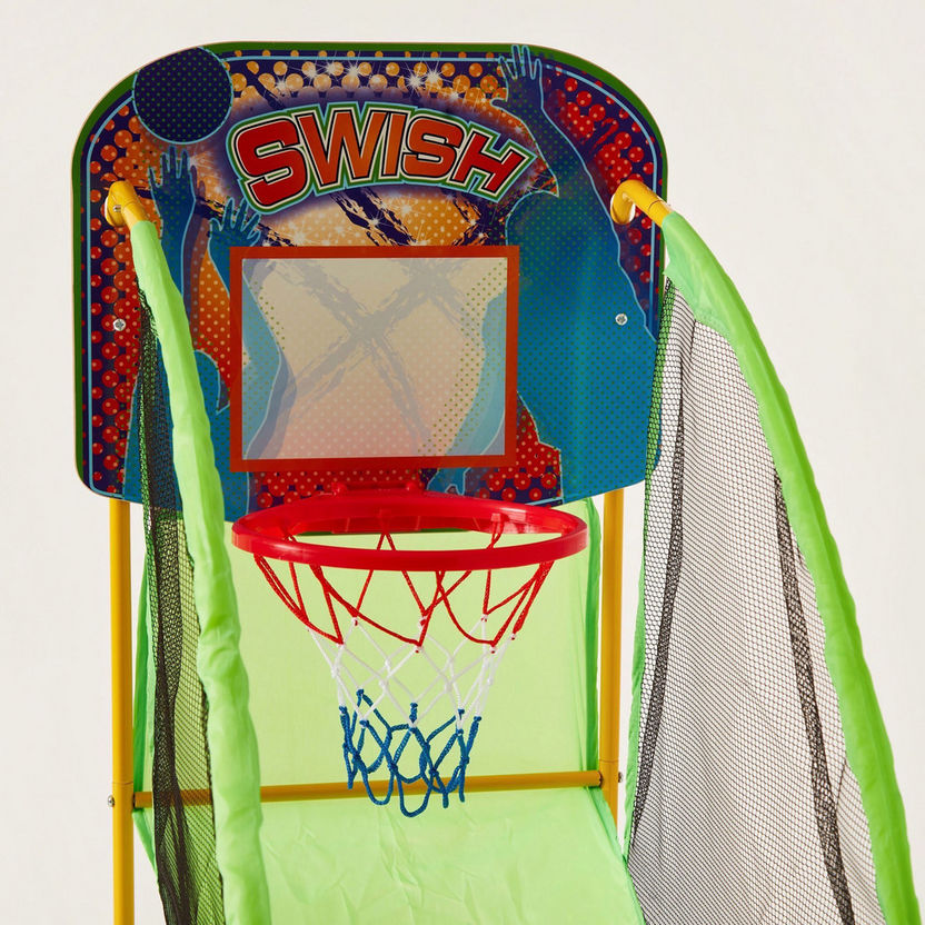 Juniors Swish Basketball Shoot Out Toy-Outdoor Activity-image-2