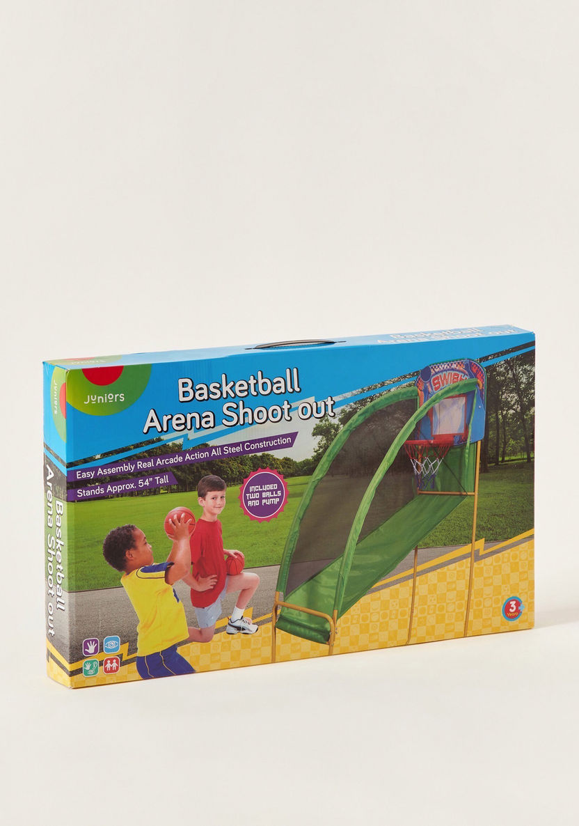 Juniors Swish Basketball Shoot Out Toy-Outdoor Activity-image-5