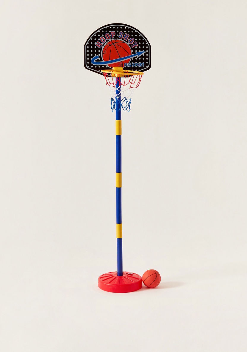 Juniors Adjustable Basketball Stand Playset-Outdoor Activity-image-0