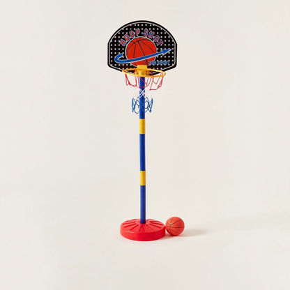 Juniors Adjustable Basketball Stand Playset