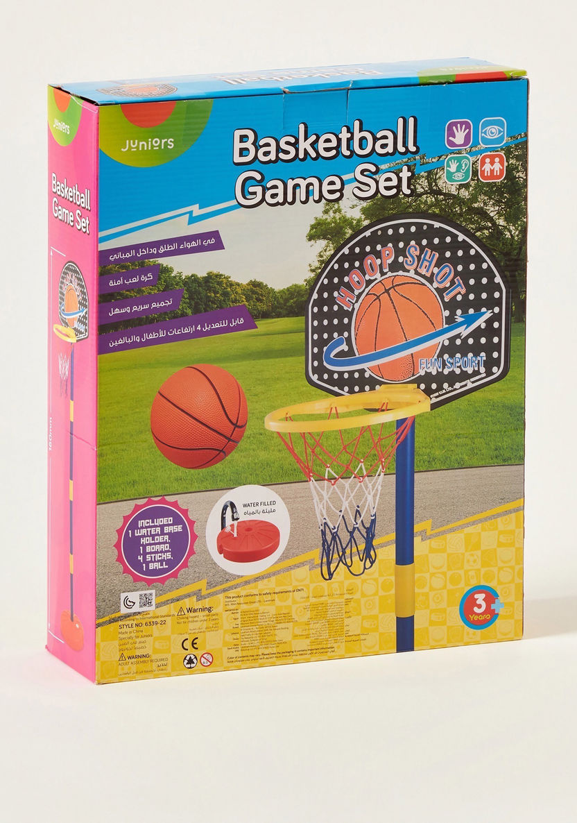 Juniors Adjustable Basketball Stand Playset-Outdoor Activity-image-4