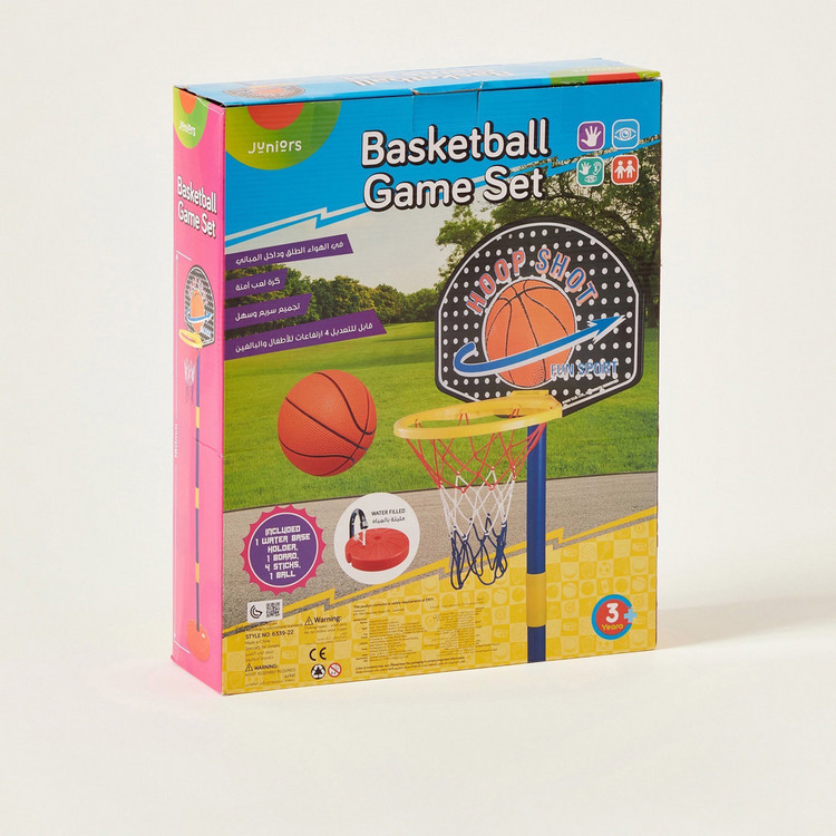 Juniors Adjustable Basketball Stand Playset