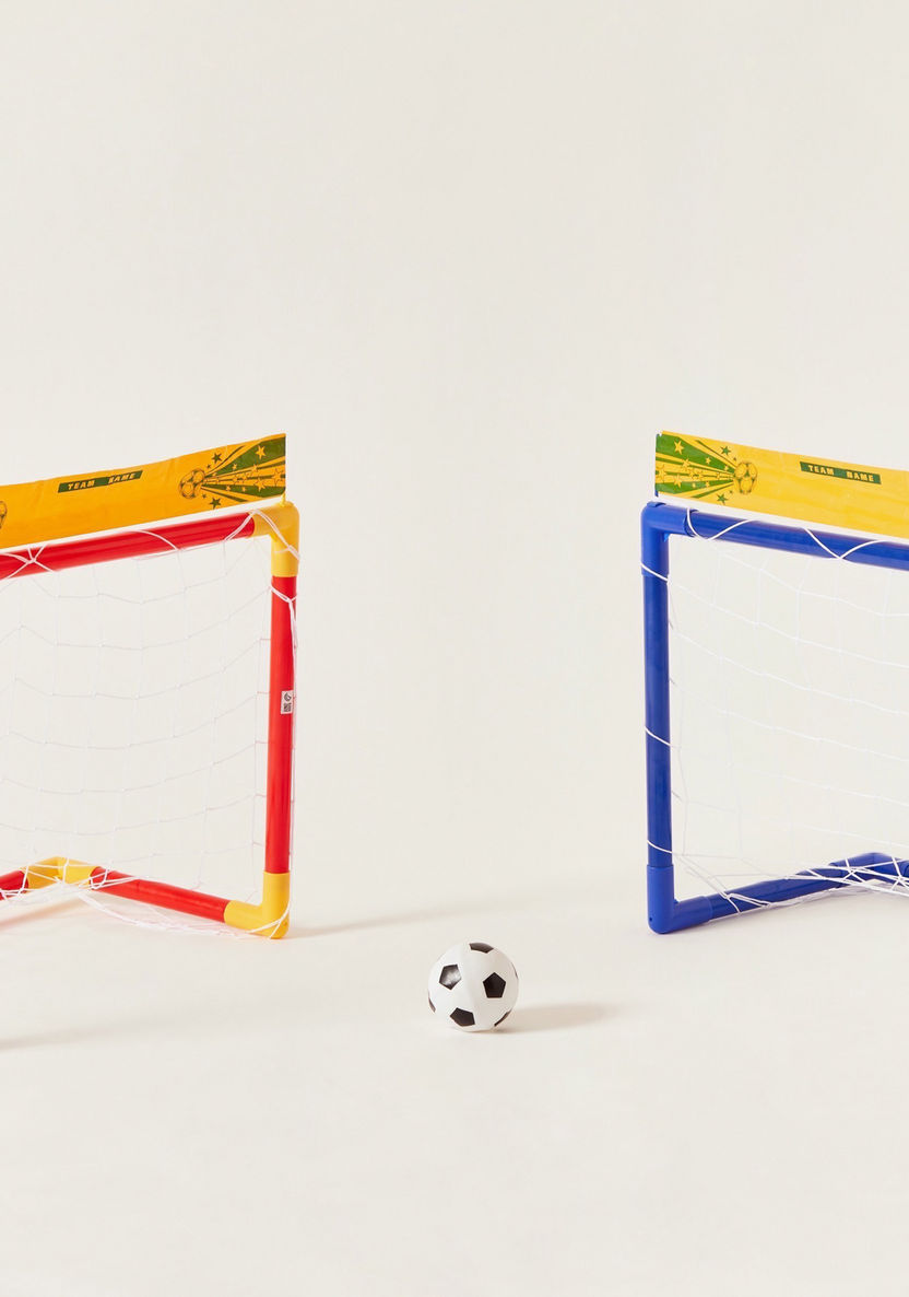 Football Soccer Goal Post Playset-Outdoor Activity-image-3