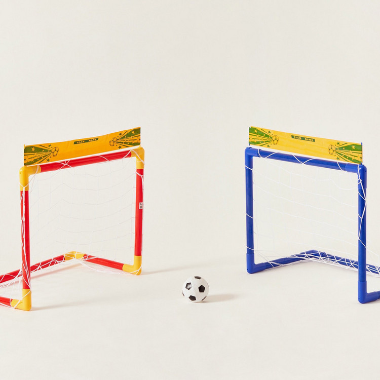Football Soccer Goal Post Playset