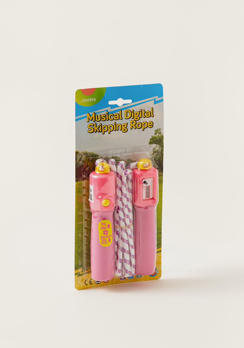Juniors Musical Skipping Rope with Digital Counter-Outdoor Activity-image-3