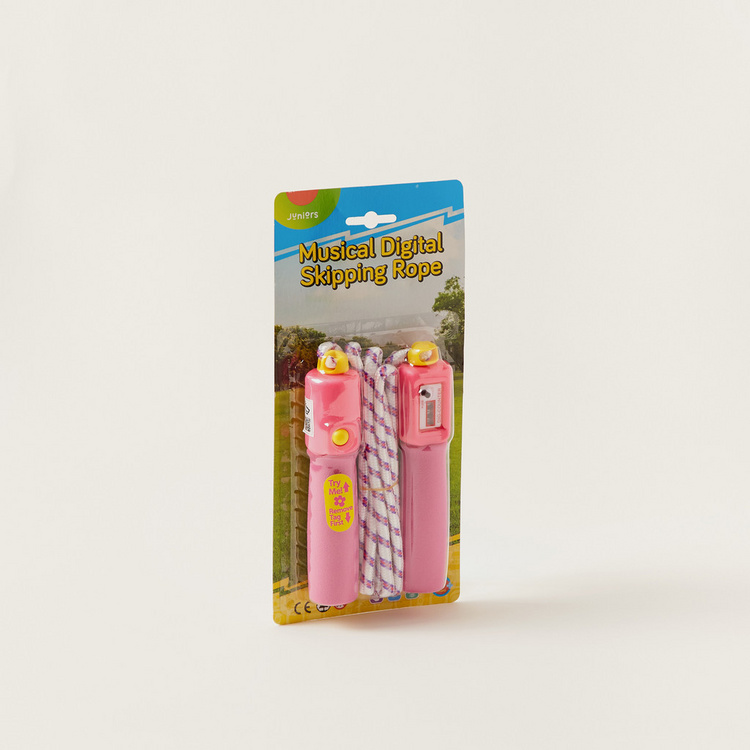 Juniors Musical Skipping Rope with Digital Counter