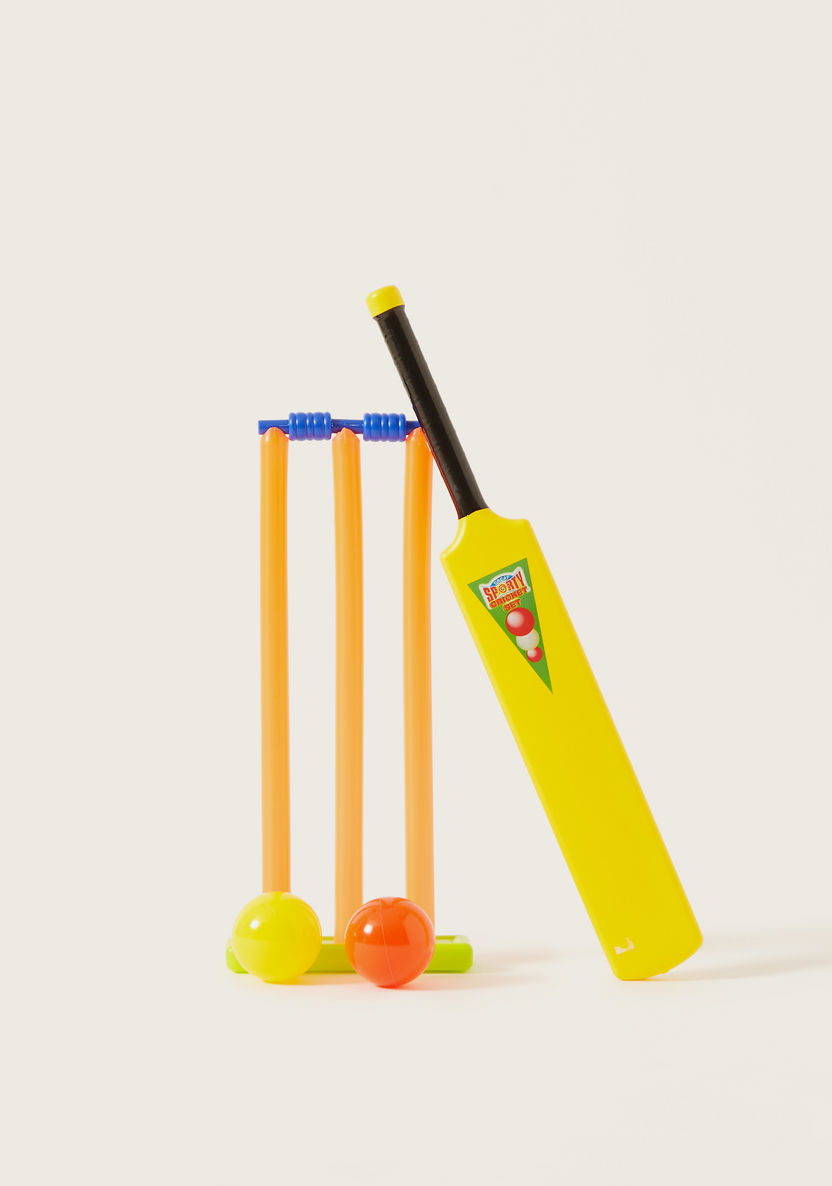 Juniors 9-Piece Cricket Set-Outdoor Activity-image-0