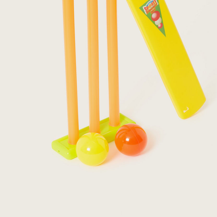 Juniors 9-Piece Cricket Set-Outdoor Activity-image-1