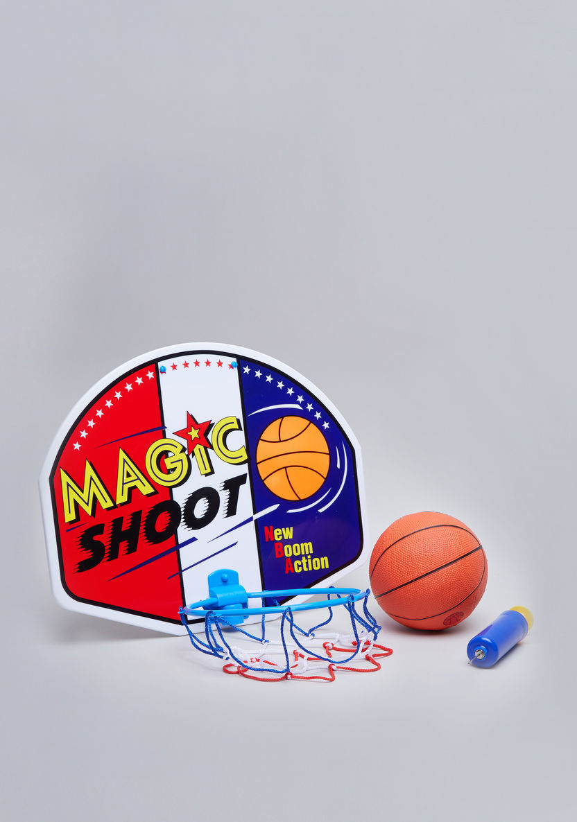 Juniors Magic Shoot Mini Basketball Board-Outdoor Activity-image-0