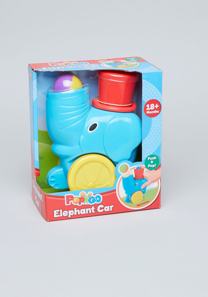 Pop n Go Elephant Car with Balls-Gifts-image-0