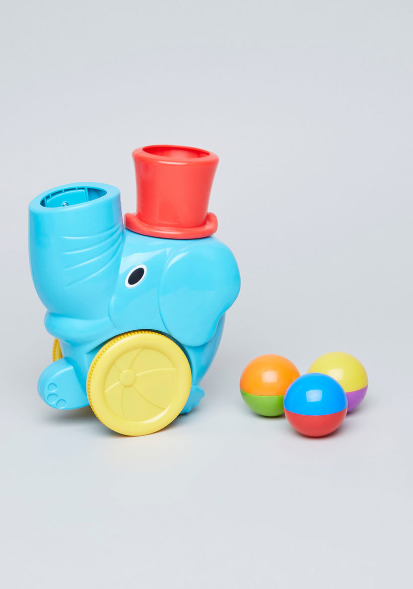 Pop n Go Elephant Car with Balls-Gifts-image-1