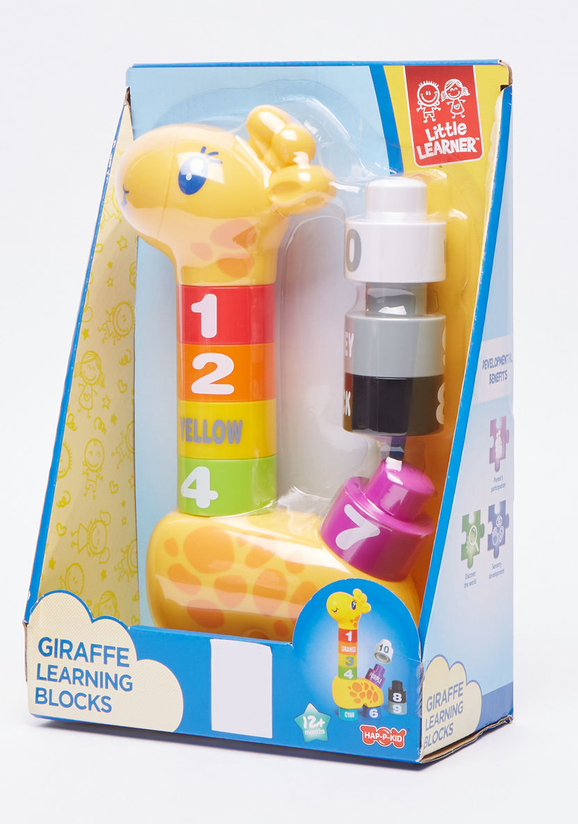 The Happy Kid Company Giraffe Learning Blocks Set-Gifts-image-0