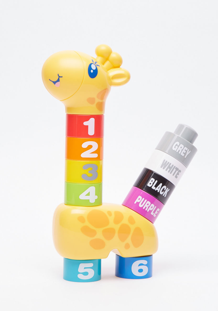 The Happy Kid Company Giraffe Learning Blocks Set-Gifts-image-1