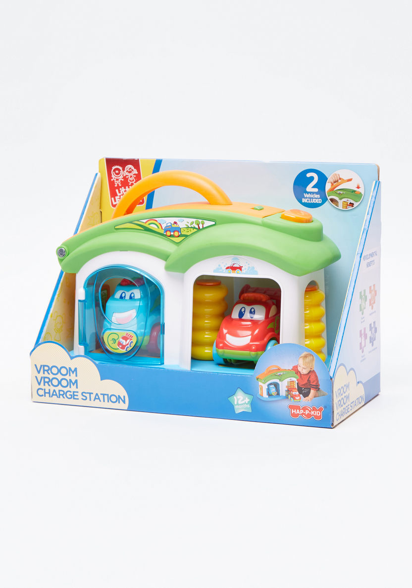 The Happy Kid Company VROOM VROOM Charge Station Playset-Gifts-image-0