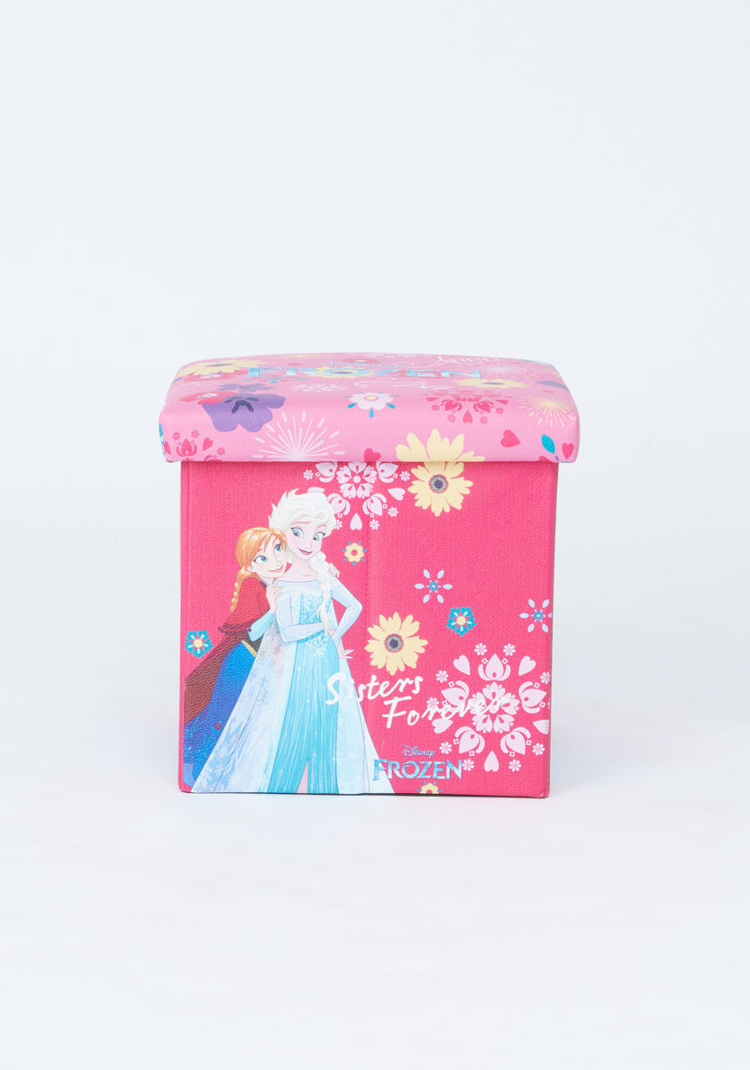 Frozen Printed Storage Box with Lid-Wardrobes and Storage-image-1