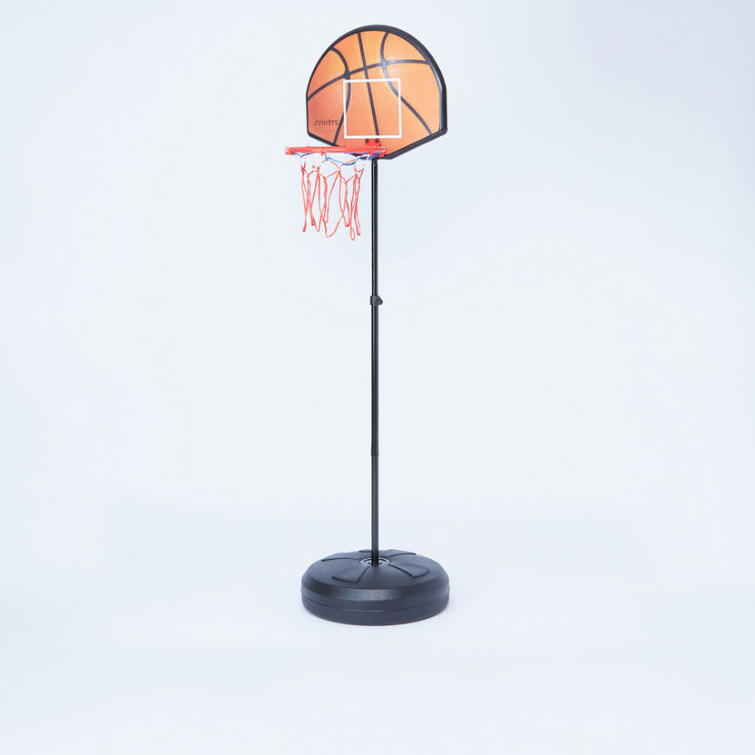 Juniors 2-in-1 Basketball Stand with Dart Target Playset-Outdoor Activity-image-0