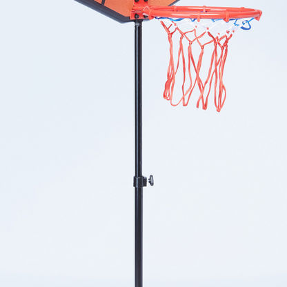 Juniors 2-in-1 Basketball Stand with Dart Target Playset-Outdoor Activity-image-4