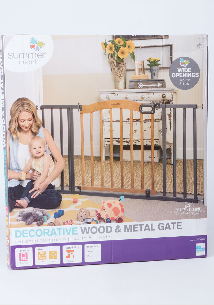 Summer Infant Decorative Walk Through Gate-Babyproofing Accessories-image-3