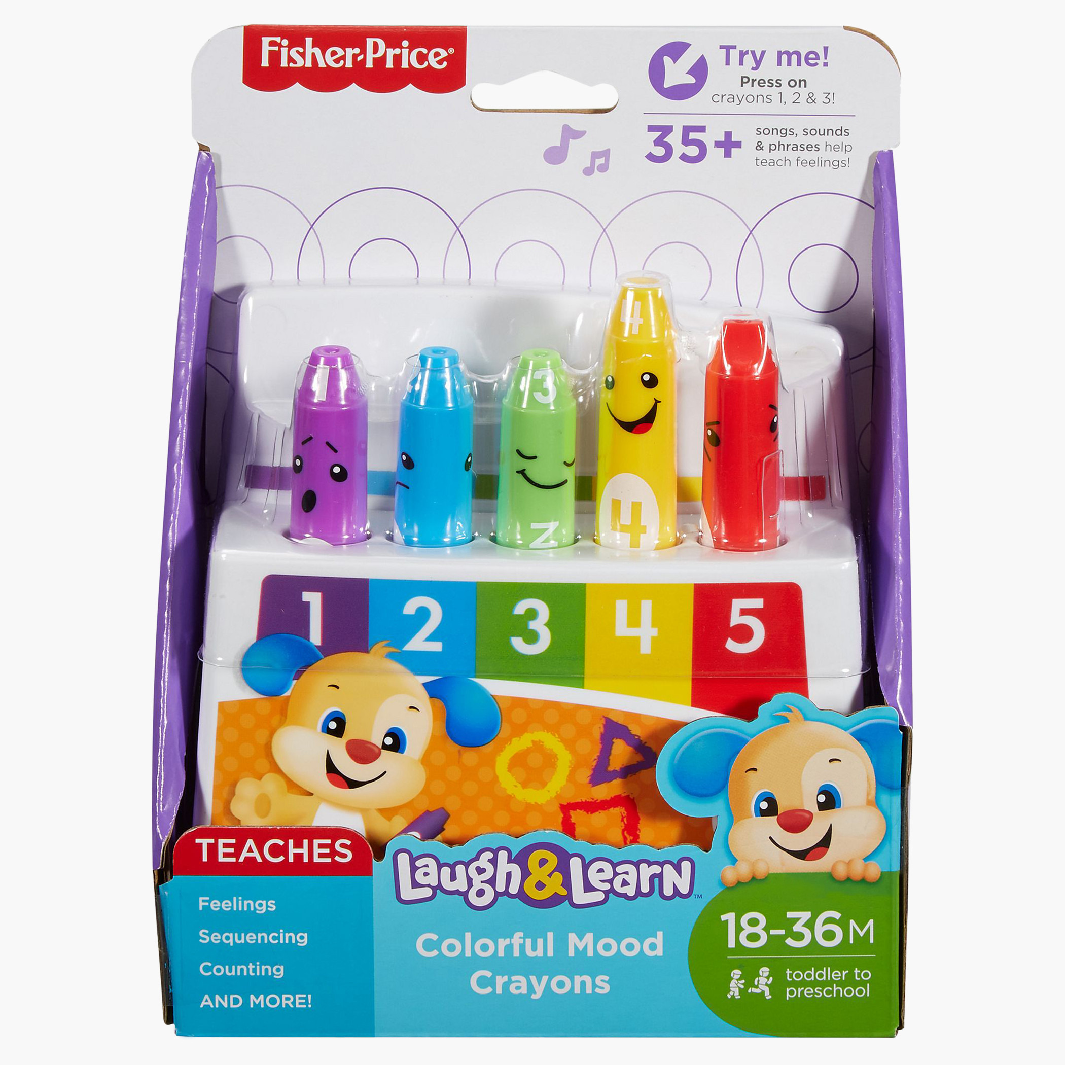 Fisher price laugh and best sale learn crayons