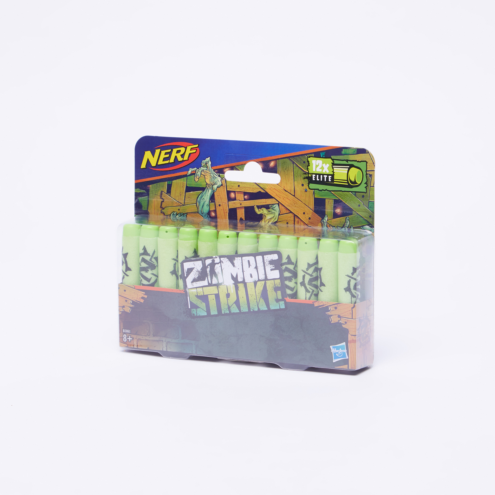 Buy Hasbro Printed Nerf Zombie Strike Deco Dart Refill Set of 12 Online Mothercare Bahrain