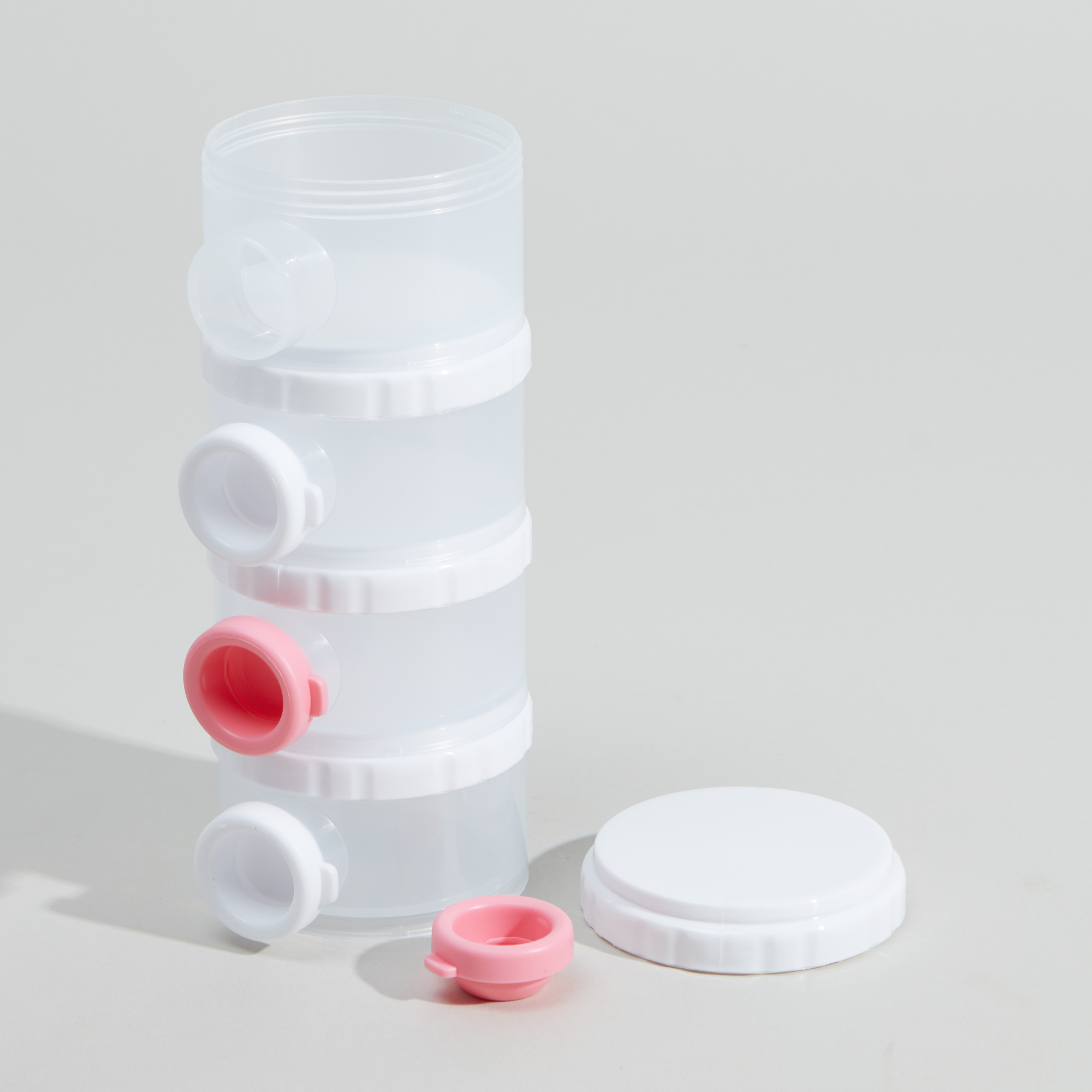 Juniors 4-Tier Milk Powder Container-baby-feeding-accessories-image-1