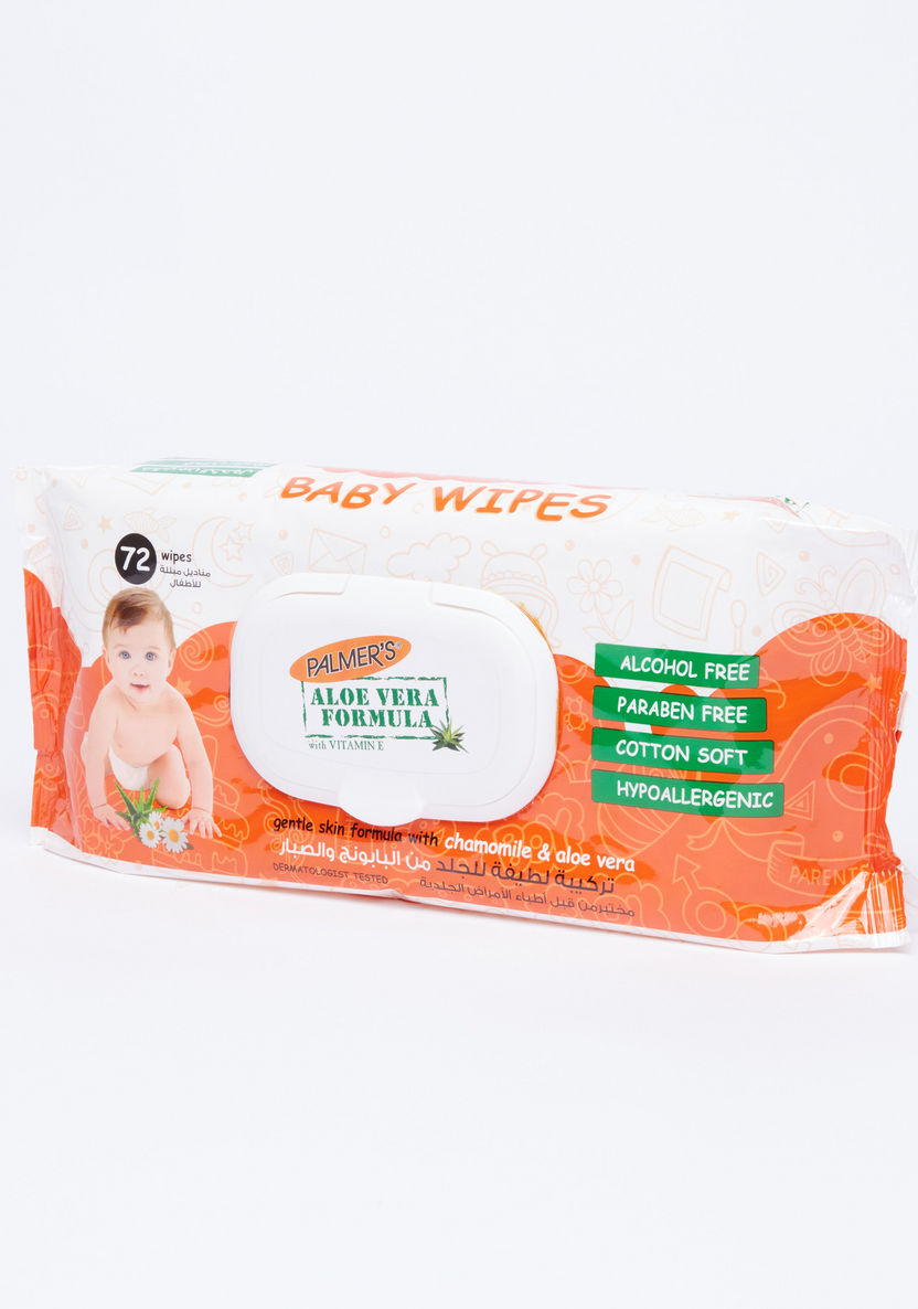 PALMER'S Aloe Vera Formula 72-Piece Baby Wipes-Baby Wipes-image-0