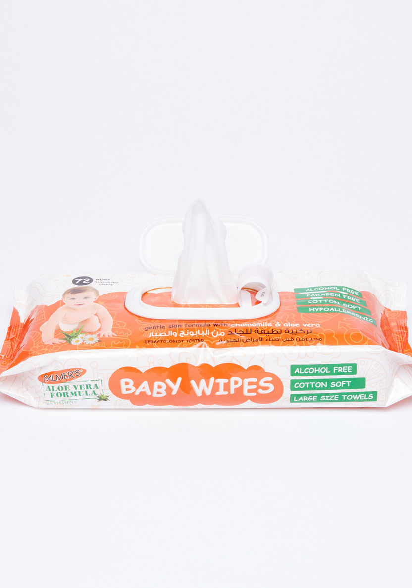 PALMER'S Aloe Vera Formula 72-Piece Baby Wipes-Baby Wipes-image-1