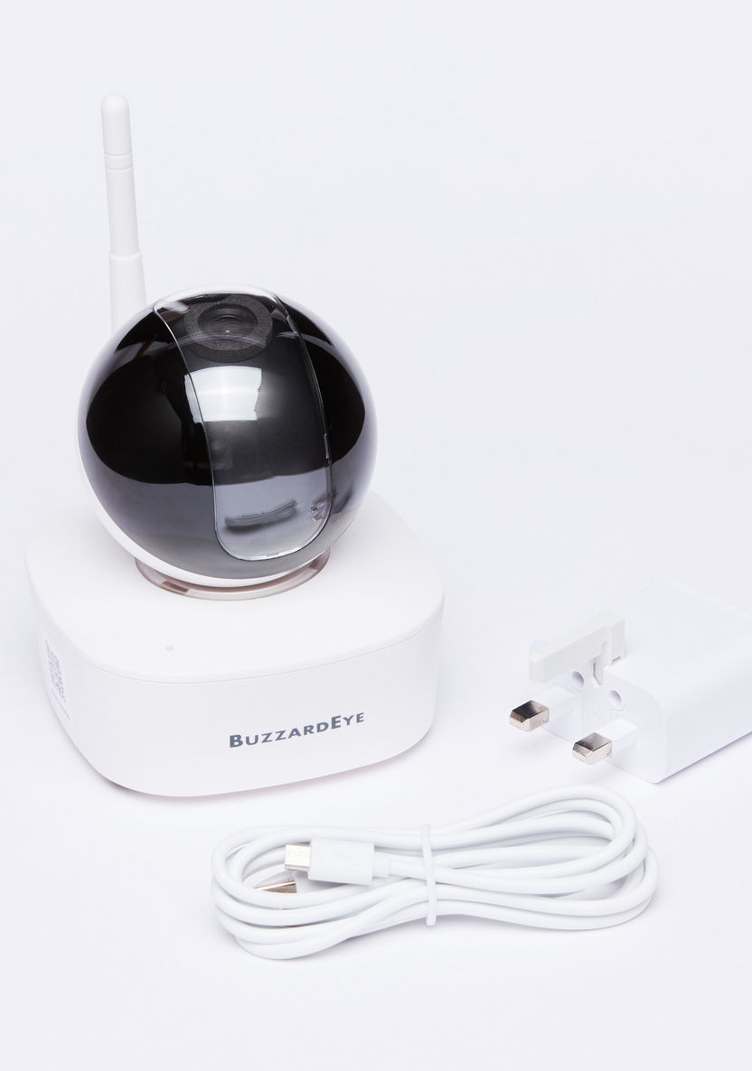BuzzardEye Smart Home WiFi Camera with Bluetooth Speaker-Baby Monitors-image-0