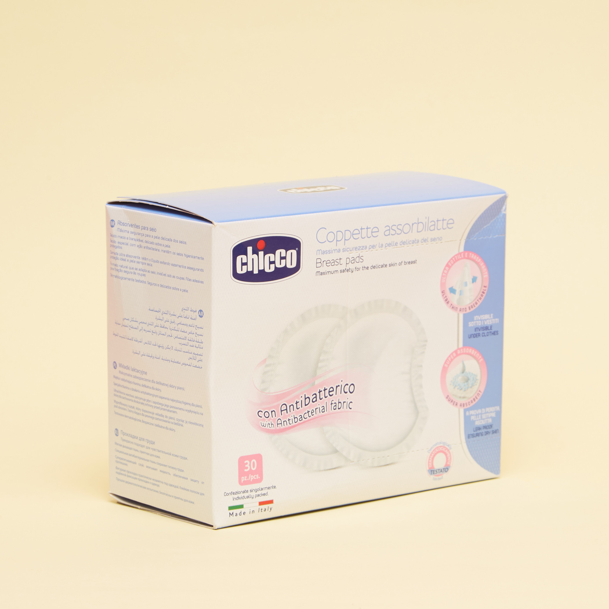 ضمادات الثدي من شيكو مضادة للبكتيريا - عدد 30-baby-feeding-breastfeedingandcare-image-2