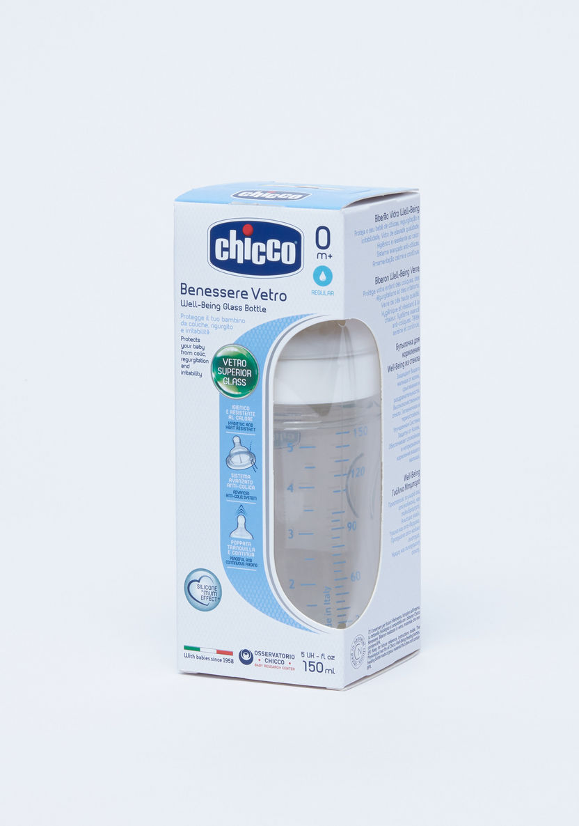 Chicco Printed Feeding Bottle - 150 ml-Bottles and Teats-image-3
